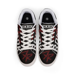 ROKROK Street Division Black Low-Top Sneakers