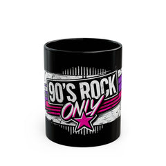 Perza 90’s Rock ONLY Rectangle Logo Mug