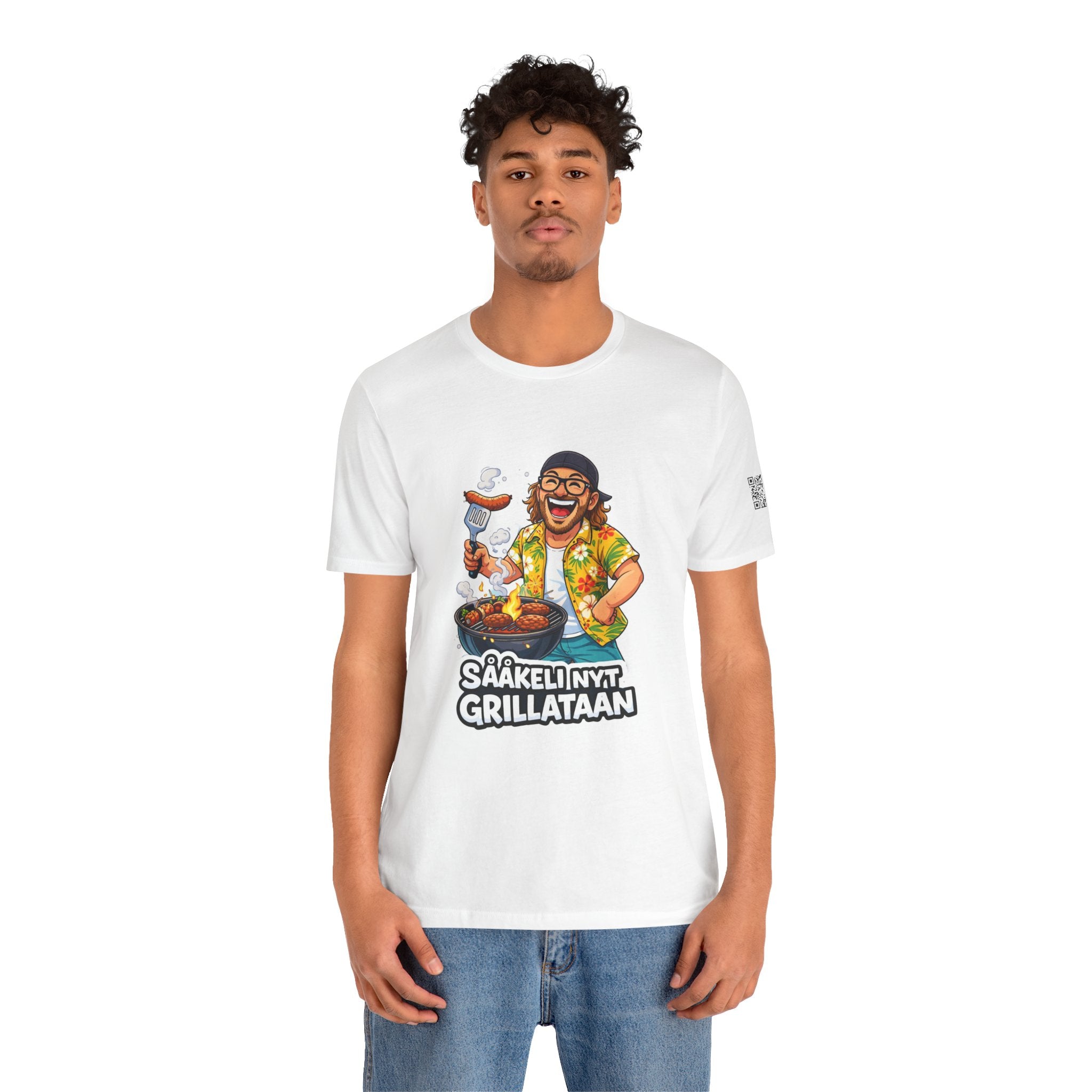 Kaasukeisari “SÅÅKELI NYT GRILLATAAN” T-Shirt