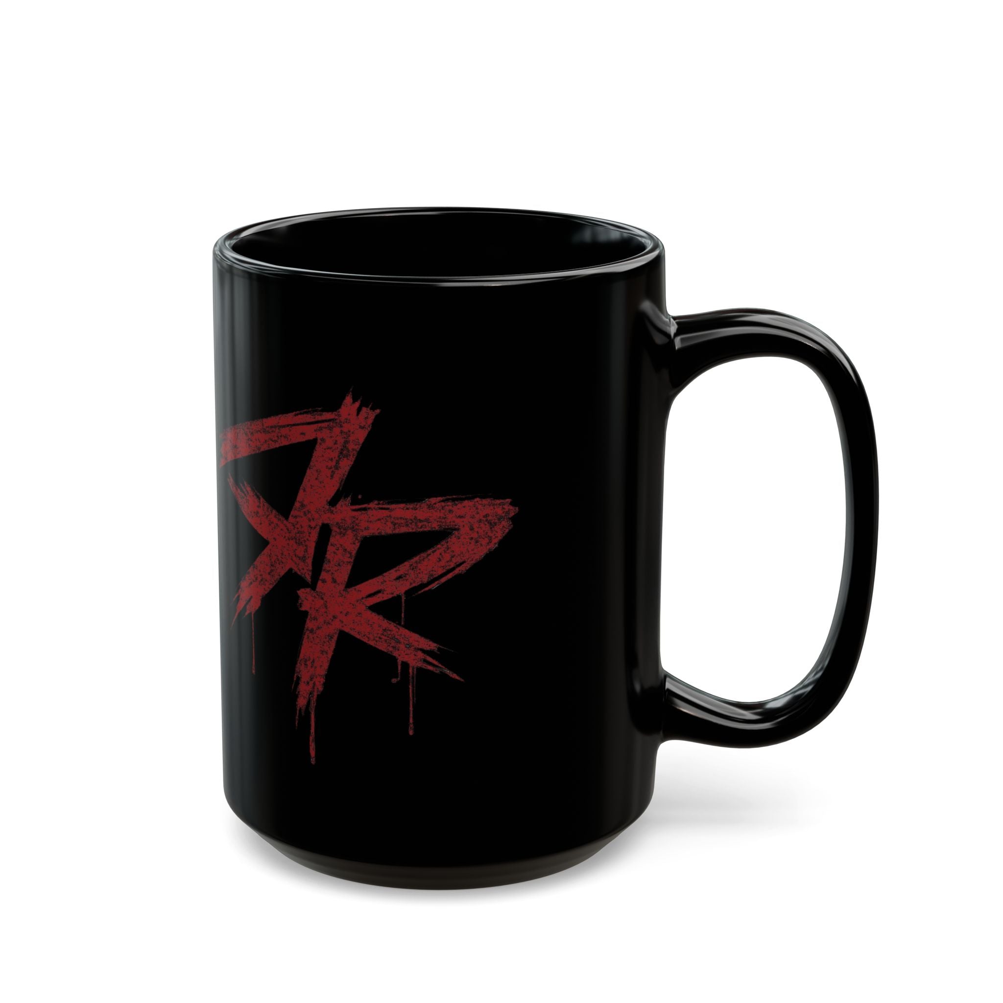 ROKROK Street Division Black Coffee Mug – Rock Style Ceramic Mug - candletown.net