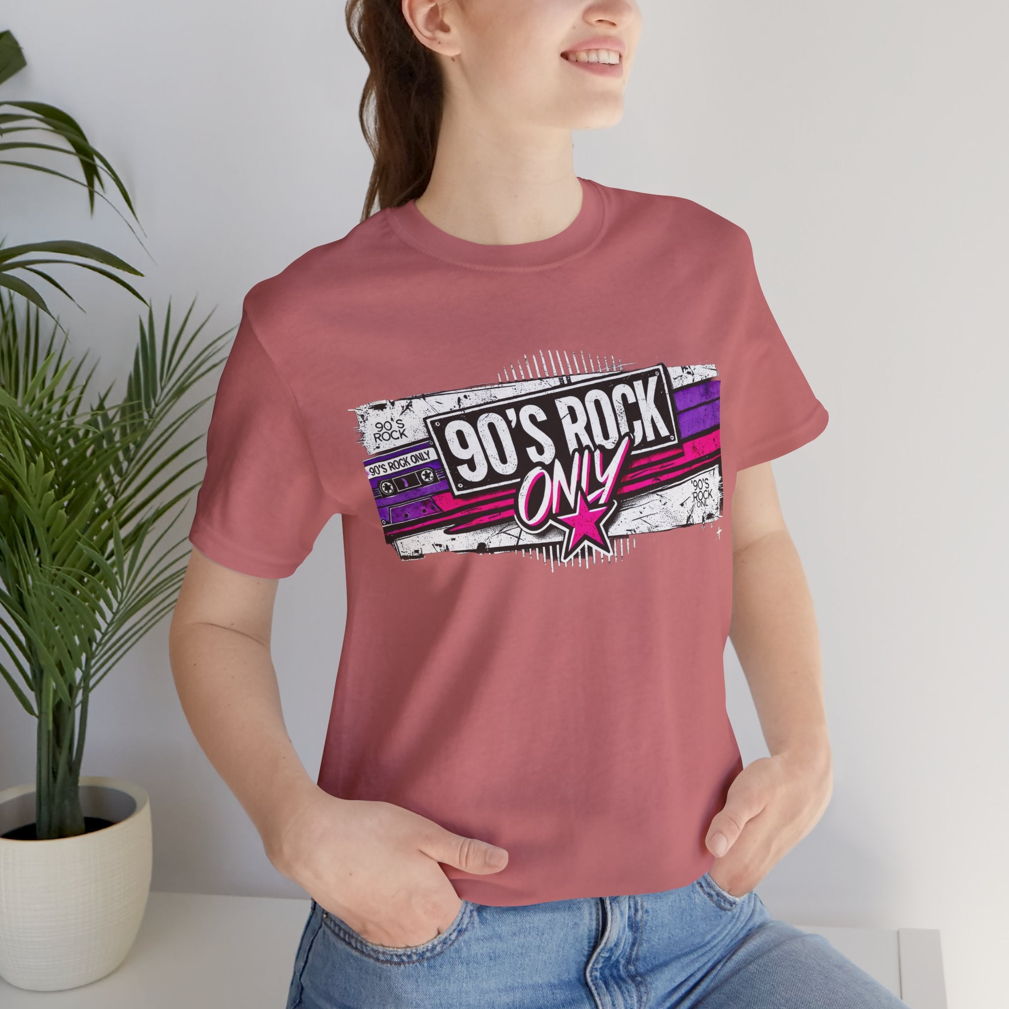 Perza 90’s Rock ONLY Rectangle Logo T-Shirt