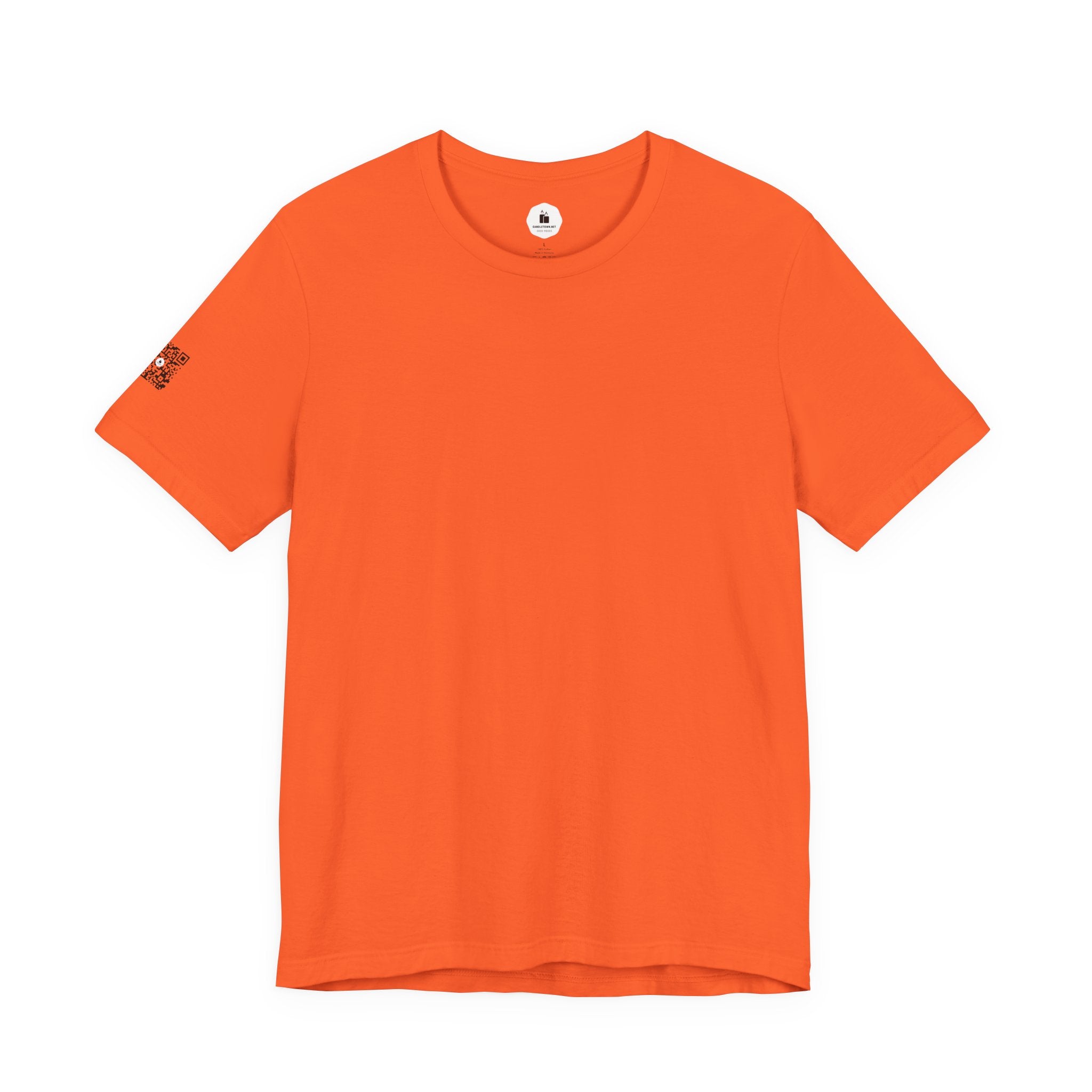 Make Your Own T-Shirt (QR Accent on Sleeve) - candletown.net