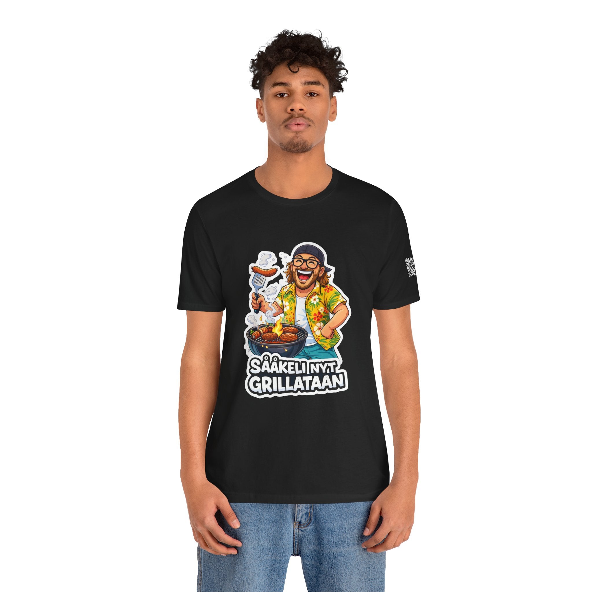 Kaasukeisari “SÅÅKELI NYT GRILLATAAN” T-Shirt