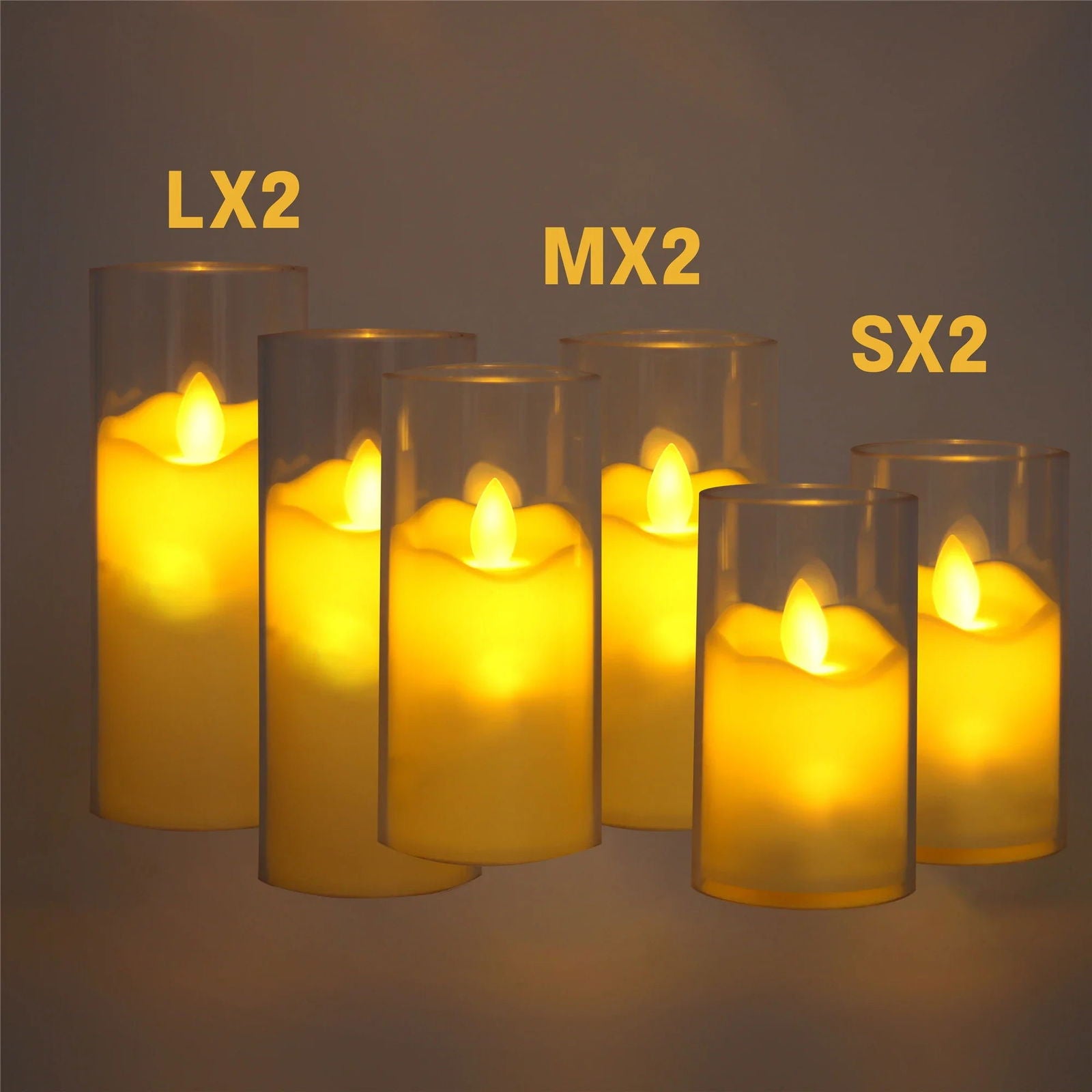 6Pcs LED Flameless Electric Candles - Safe, Flickering Tealights for Special Occasions - candletown.net