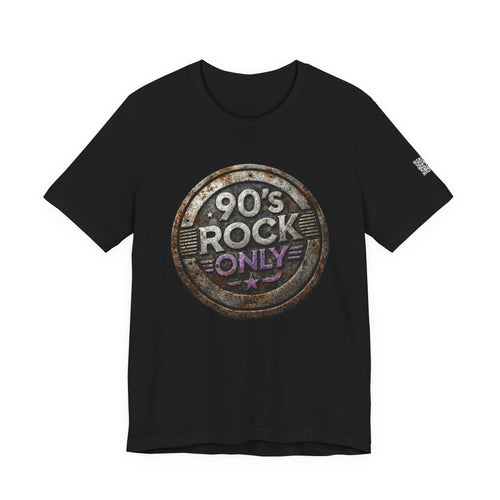 Perza 90’s Rock ONLY Vintage Round Logo T-Shirt