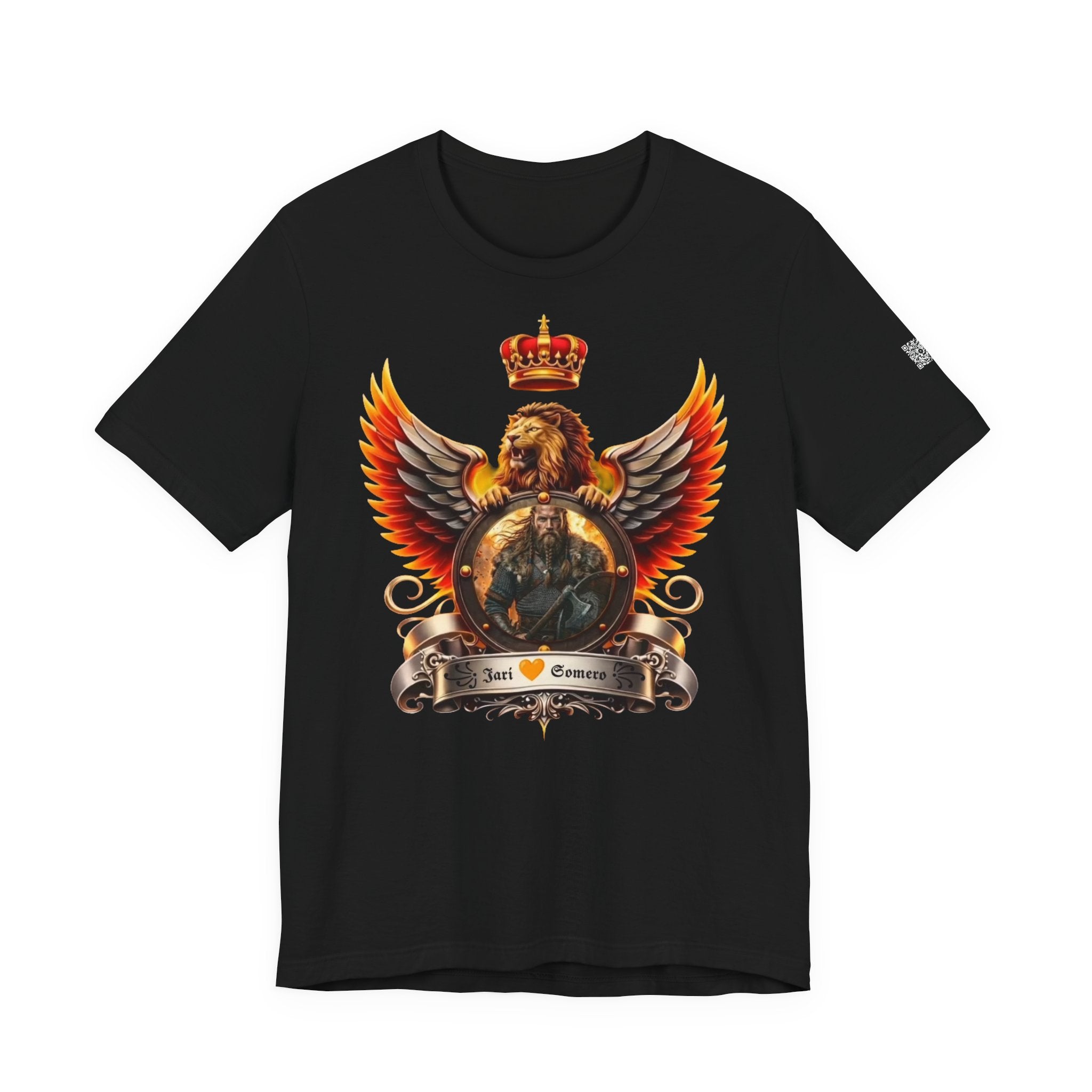 Jari Somero – Royal Winged Lion Crest T-Shirt