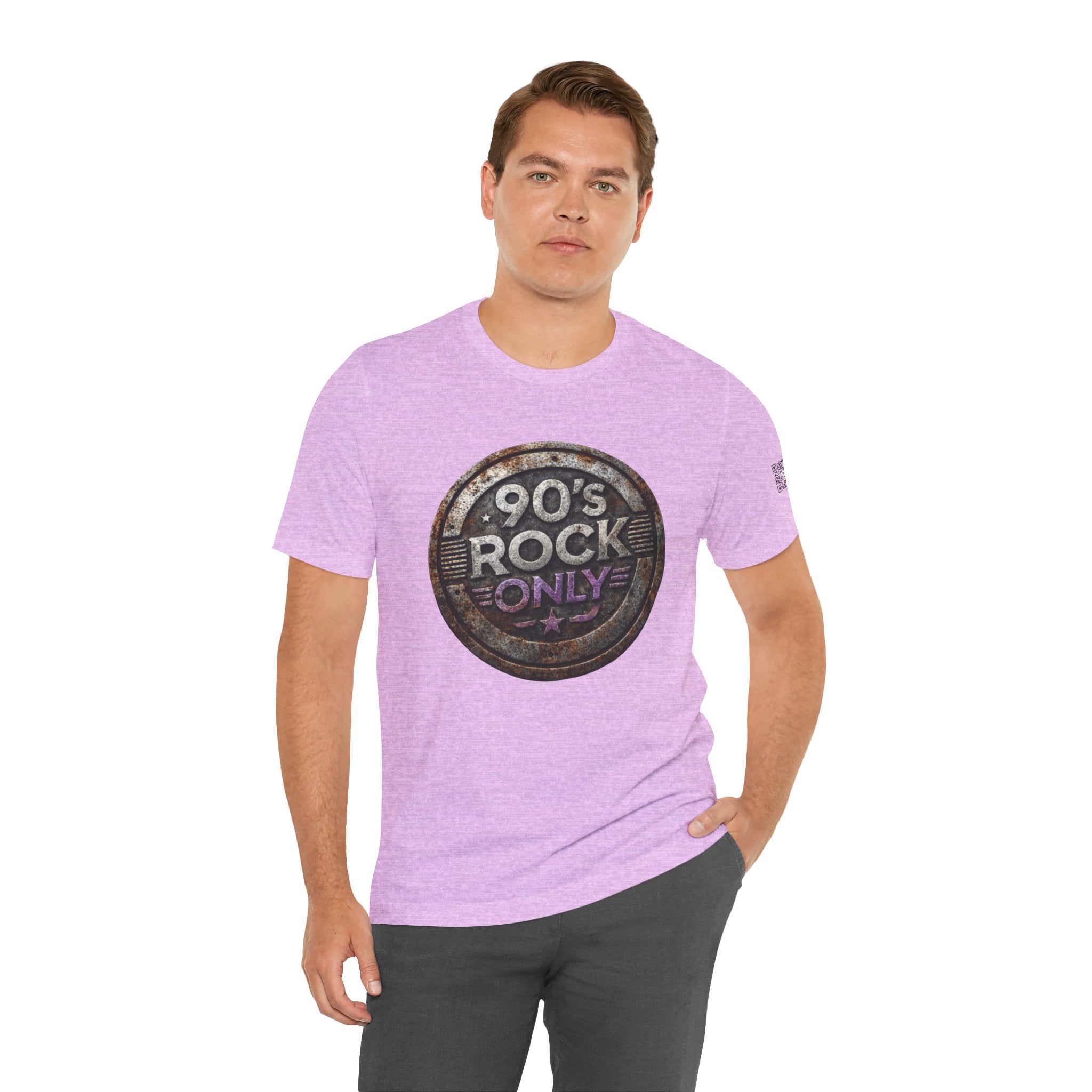 Perza 90’s Rock ONLY Vintage Round Logo T-Shirt - candletown.net