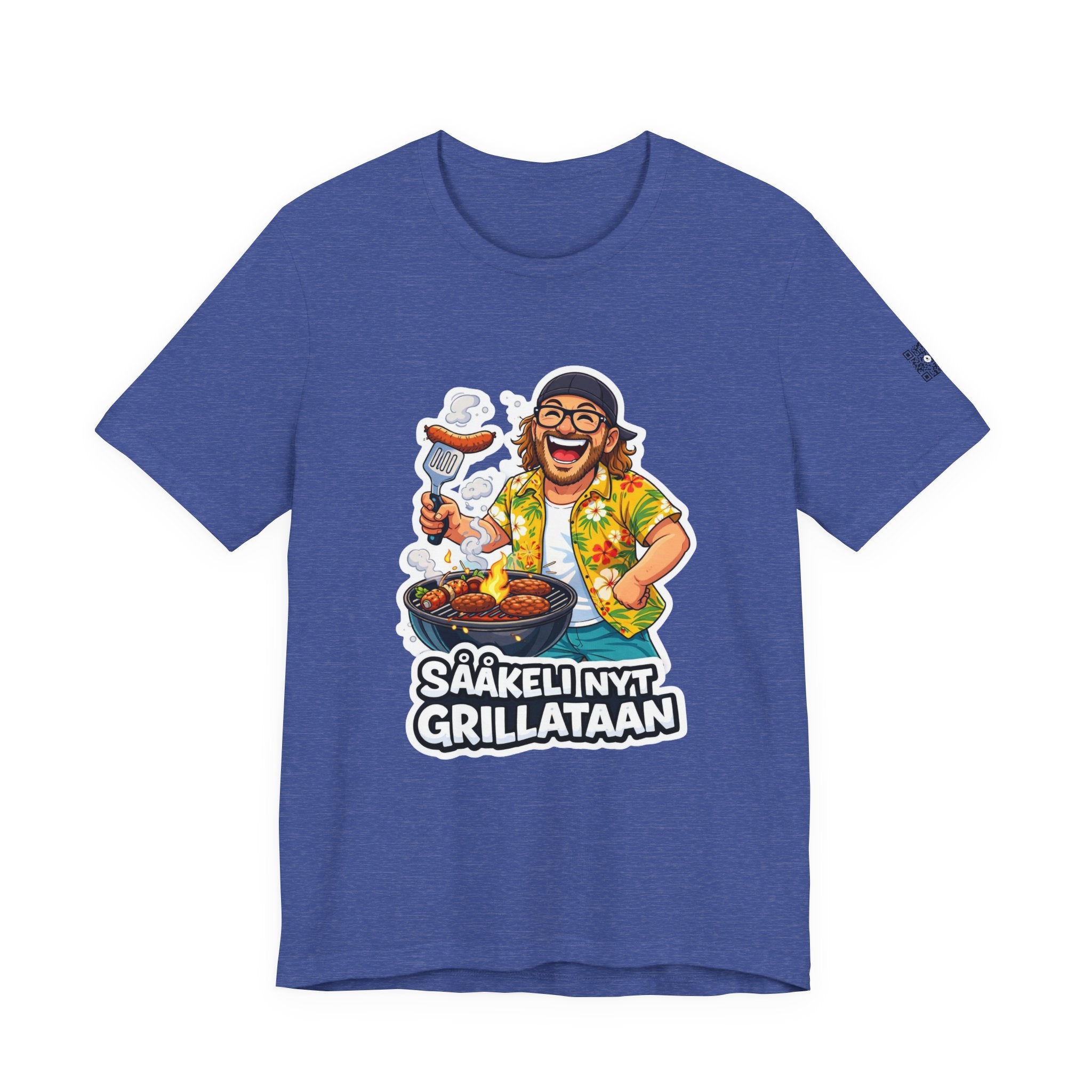 Kaasukeisari “SÅÅKELI NYT GRILLATAAN” T-Shirt