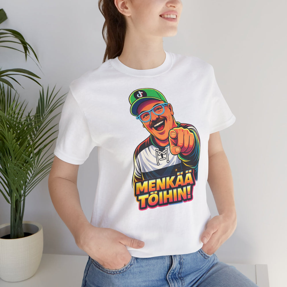 DJ Aatee “MENKÄÄ TÖIHIN” Unisex T-Shirt - candletown.net