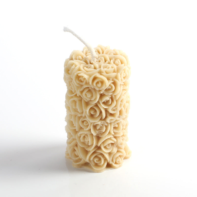 Handmade Rose Soy Aromatherapy Candle