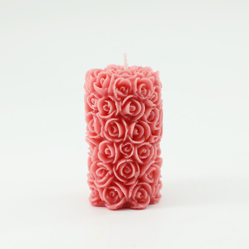 Handmade Rose Soy Aromatherapy Candle