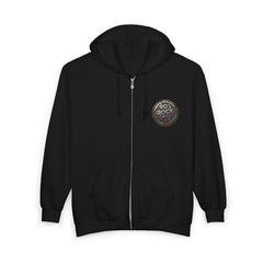 PERZA’s 90’s ROCK ONLY Bronze Logo Zip Hoodie