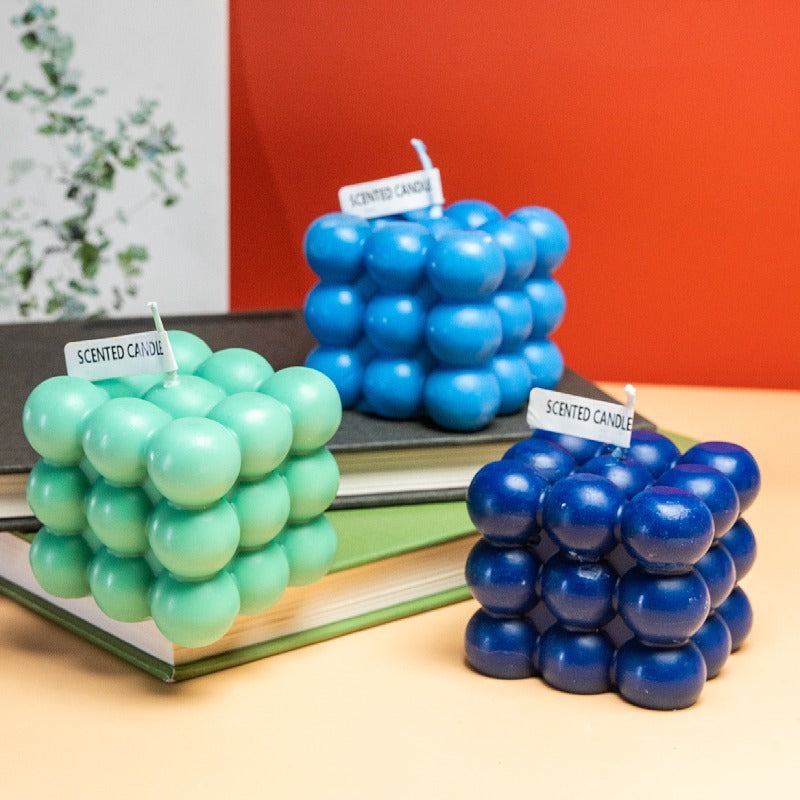 Layered Bubble Scented Candle