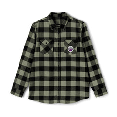 Perza 90’s Rock ONLY Flannel Shirt Round Logo