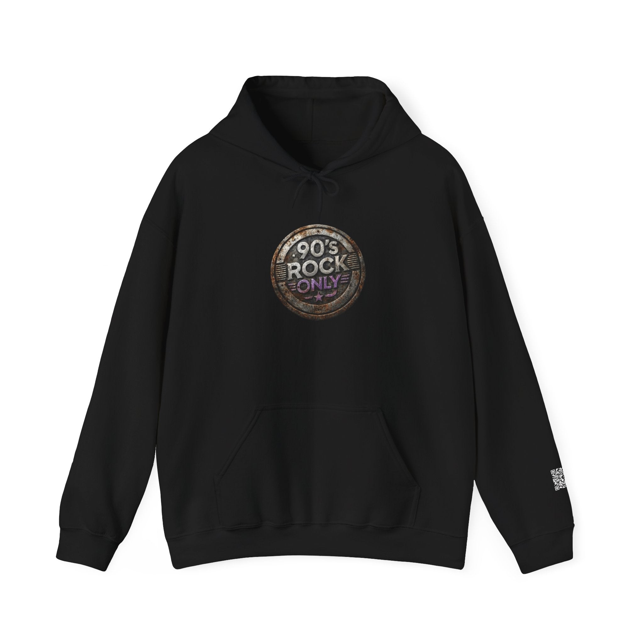 Perza 90’s Rock ONLY Vintage Round Logo Hoodie