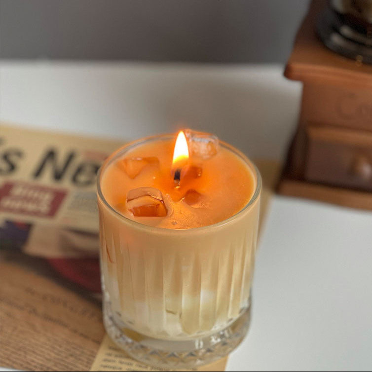 Iced Coffee Soy Candle – Cream Latte Style - candletown.net