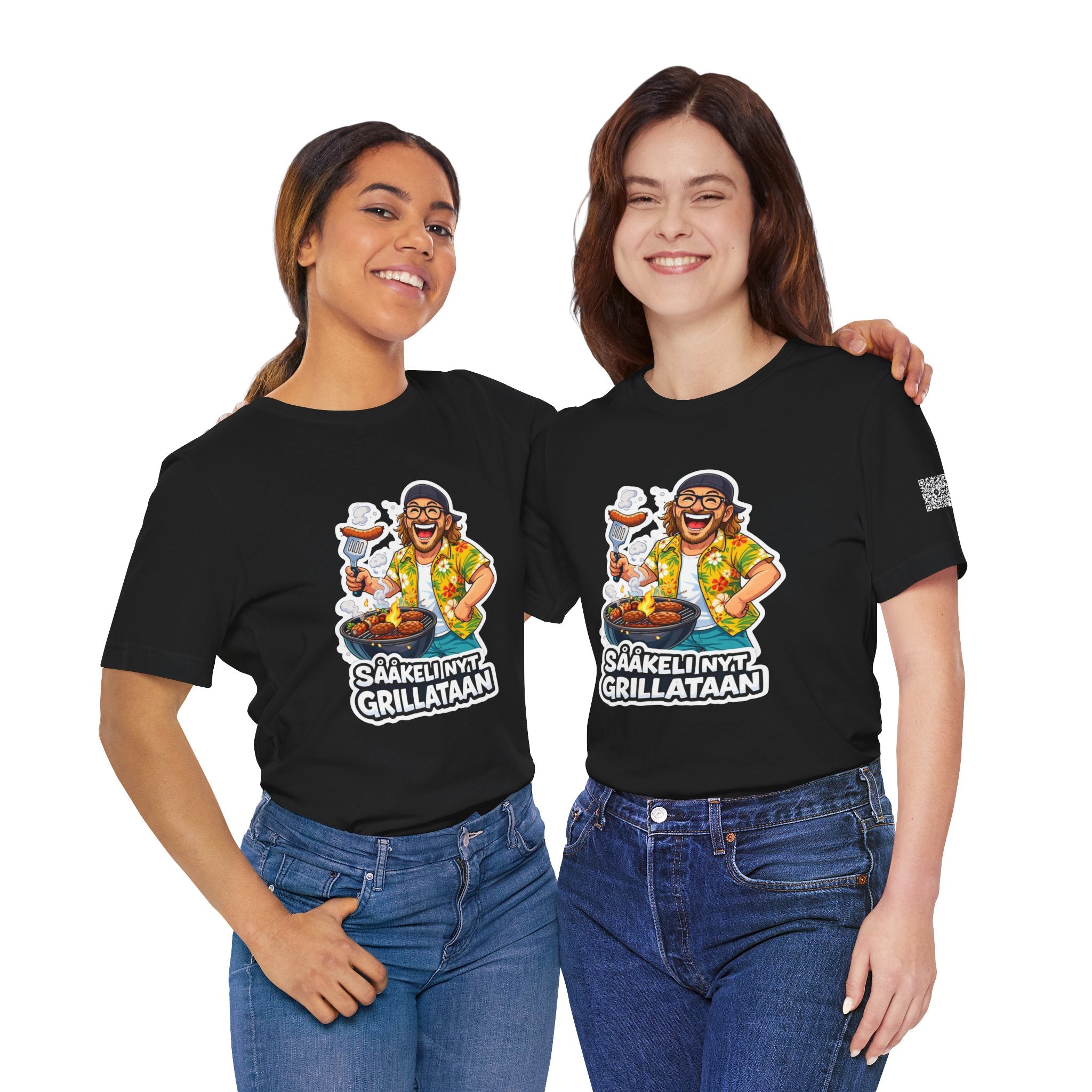 Kaasukeisari “SÅÅKELI NYT GRILLATAAN” T-Shirt