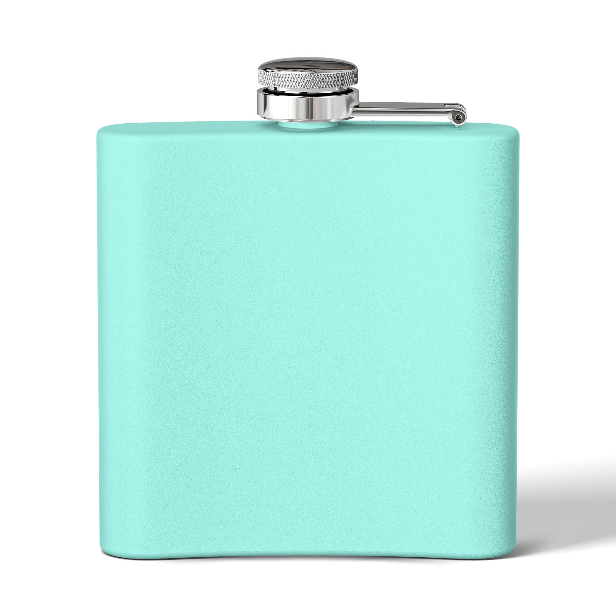 Perza 90’s Rock ONLY Rectangle Logo Flask