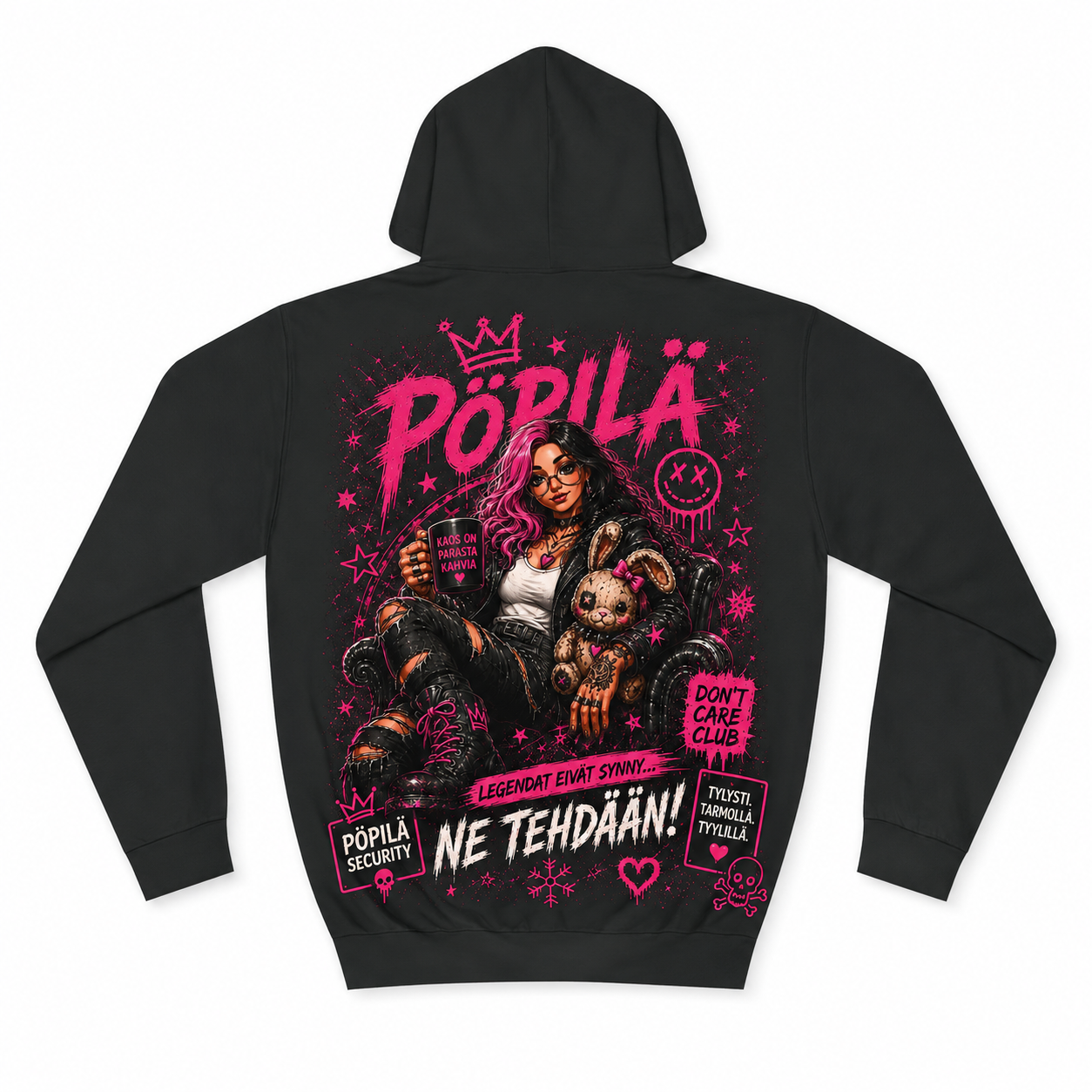 ANIZ PÖPILÄ Pink Edition Hoodie - candletown.net