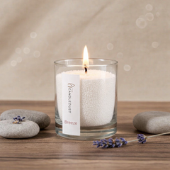 Candledust Powdered Candle in Glass – Breeze 160g