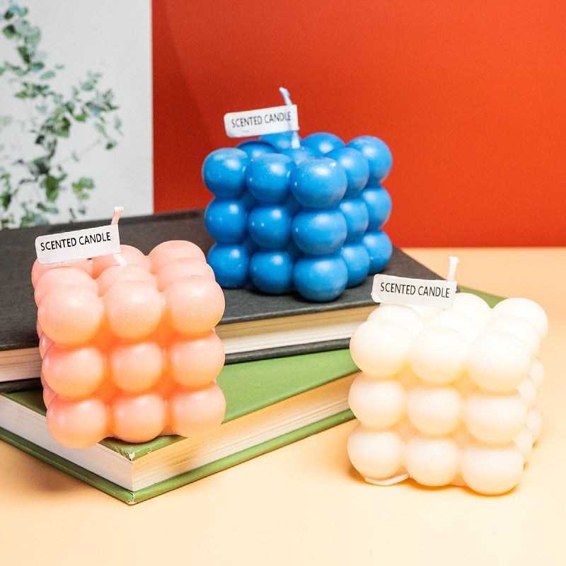 Layered Bubble Scented Candle