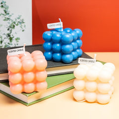Layered Bubble Scented Candle