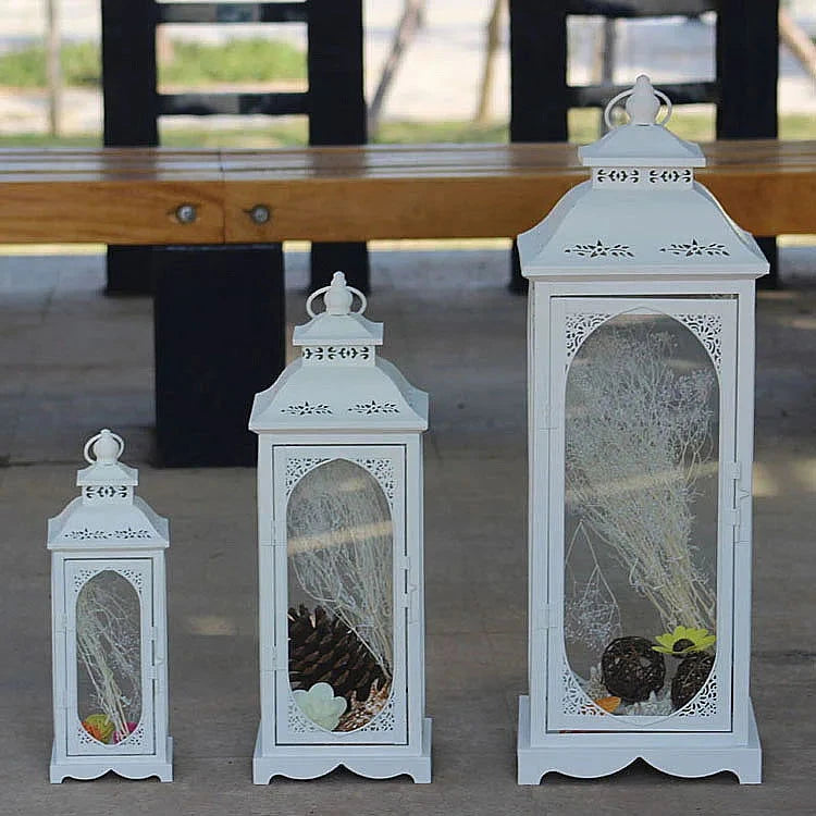 Antique Gothic Candle Lantern - candletown.net