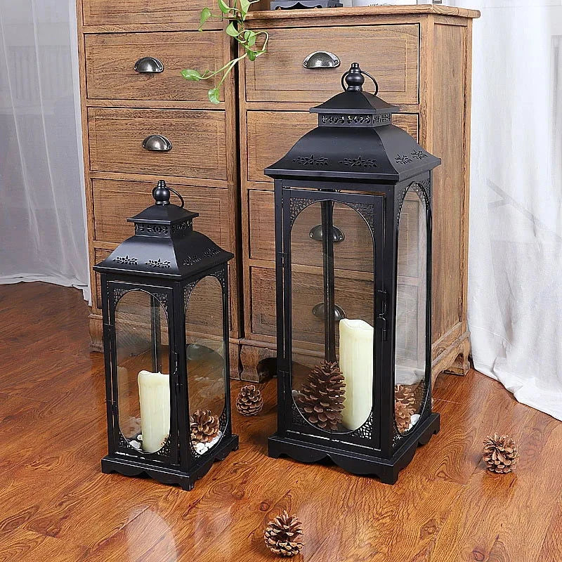 Antique Gothic Candle Lantern - candletown.net
