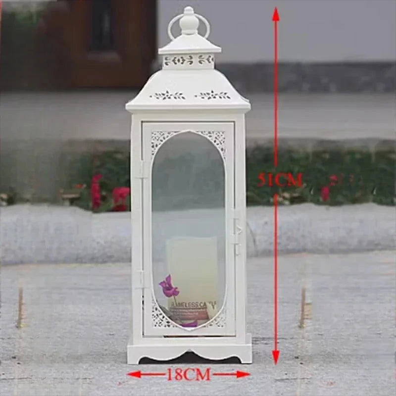 Antique Gothic Candle Lantern - candletown.net