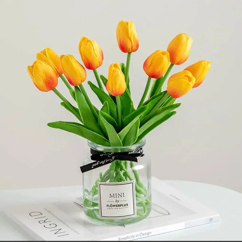 Artificial Tulip Bouquet - candletown.net