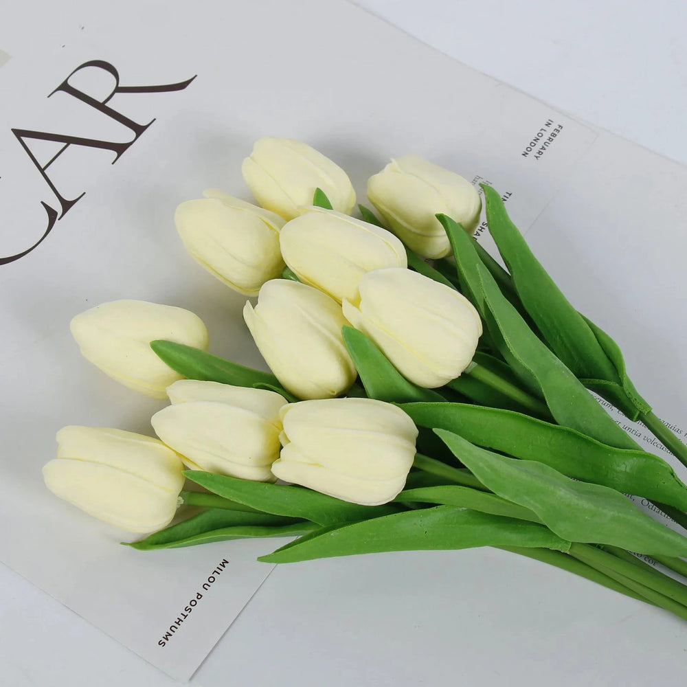 Artificial Tulip Bouquet - candletown.net