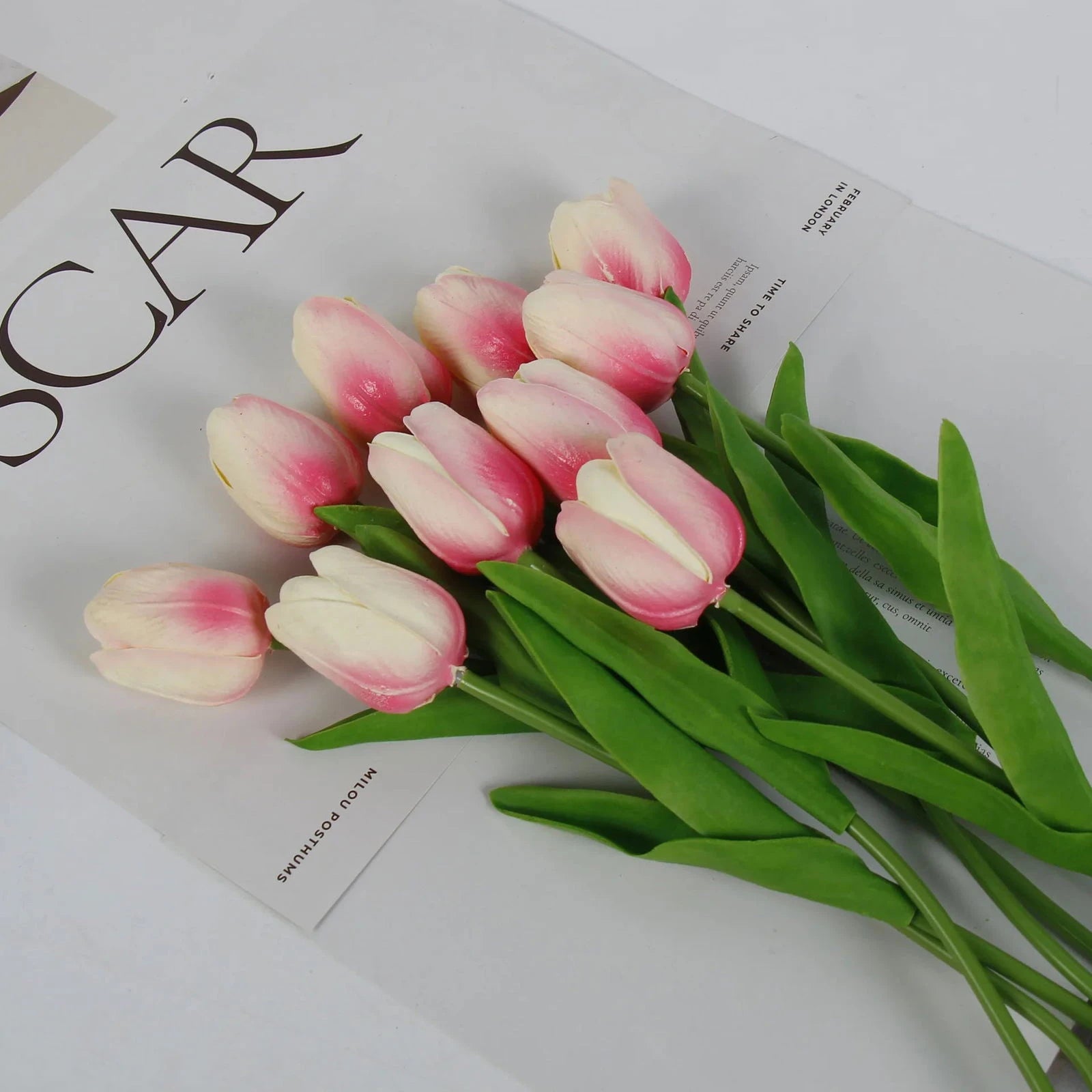 Artificial Tulip Bouquet - candletown.net