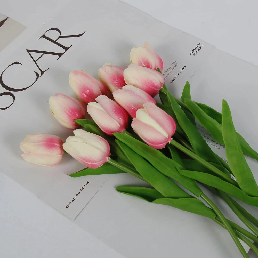 Artificial Tulip Bouquet - candletown.net