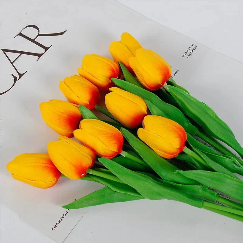 Artificial Tulip Bouquet - candletown.net