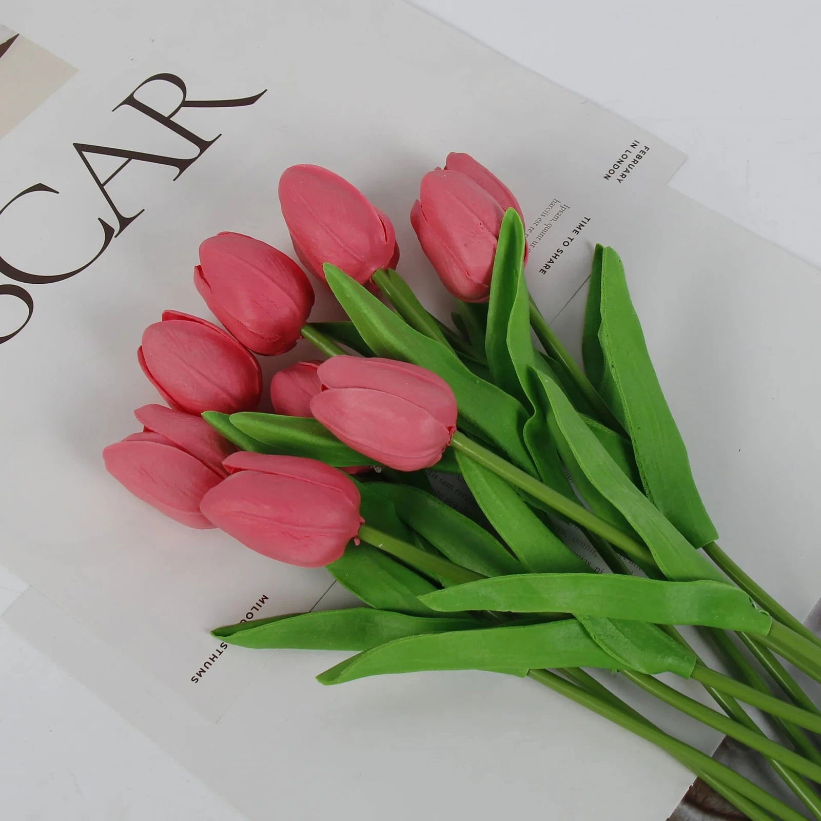 Artificial Tulip Bouquet - candletown.net