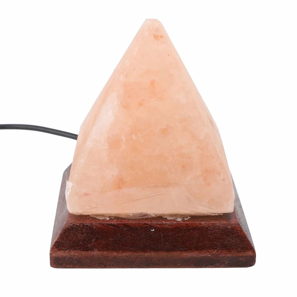 C2 Himalayan Salt Lamp USB RGB 7 Colors Changing Hand Carved with Wood Base Pyramid Crystal Salt Rock Lamp for Home Decoration - candletown.net