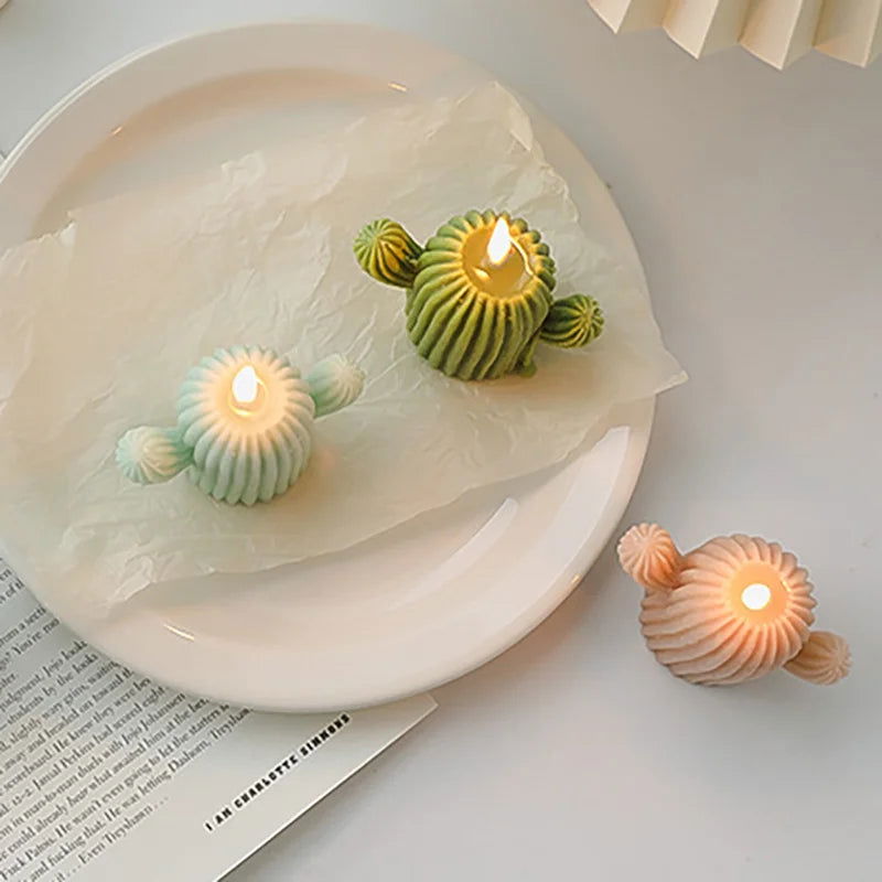 Cactus Candle - Cute Scented Cactus, Strawberry and Flower Shaped Candles - candletown.net