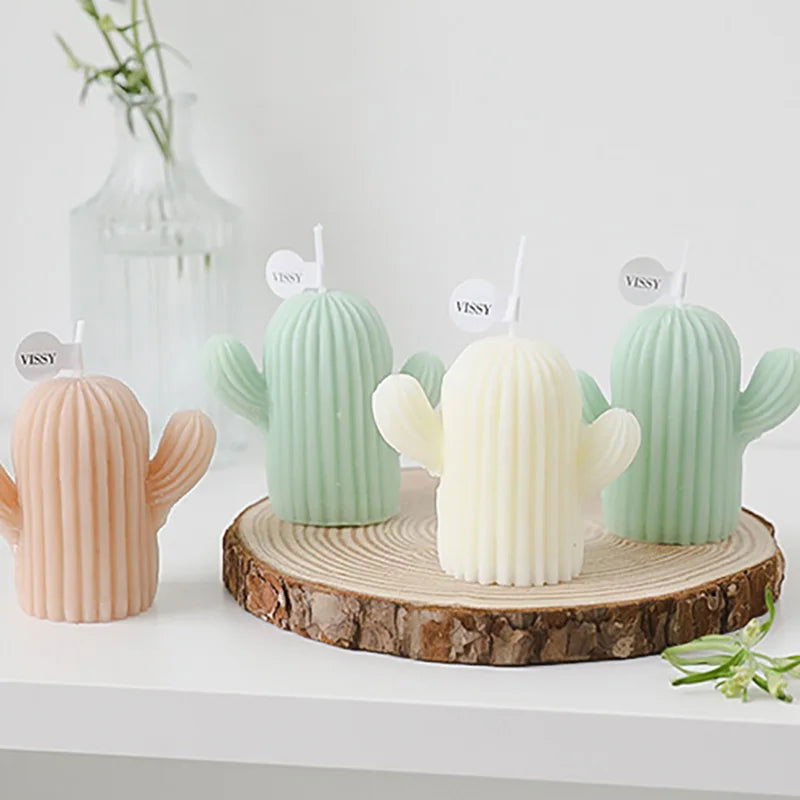 Cactus Candle - Cute Scented Cactus, Strawberry and Flower Shaped Candles - candletown.net