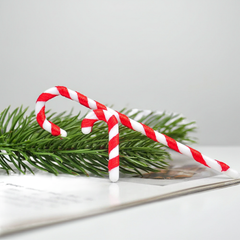 Candy Cane Christmas Ornaments – 30pcs Set