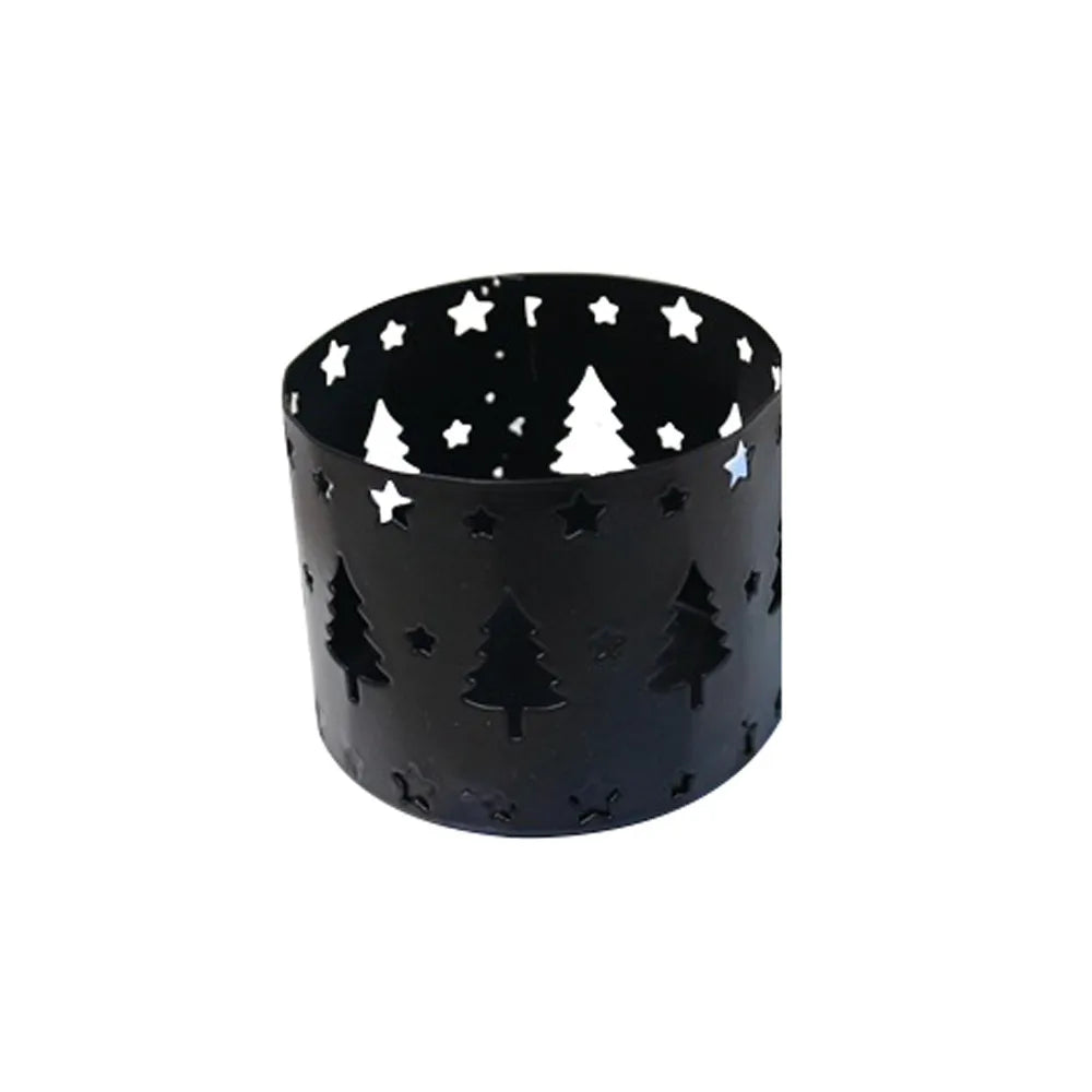 Christmas Hollow Candle Holder - Festive Candleholder for Home & Party Decor - candletown.net