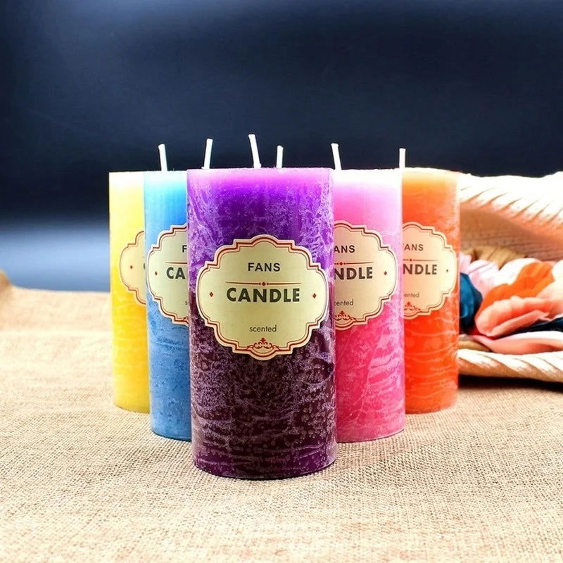 Colorful Soy Wax Scented Candles for Home & Wedding Decor - candletown.net