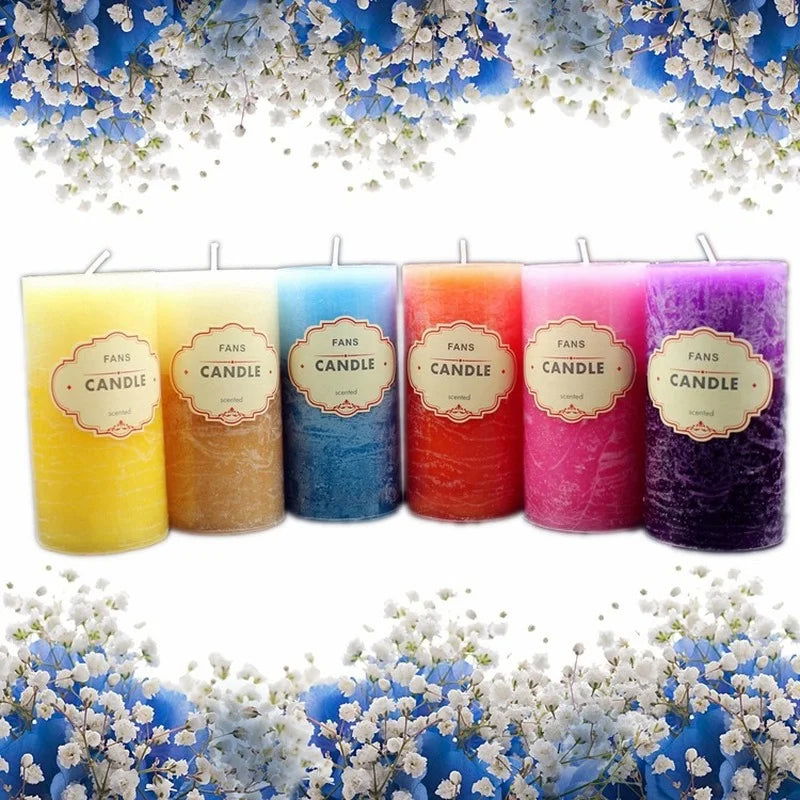 Colorful Soy Wax Scented Candles for Home & Wedding Decor - candletown.net