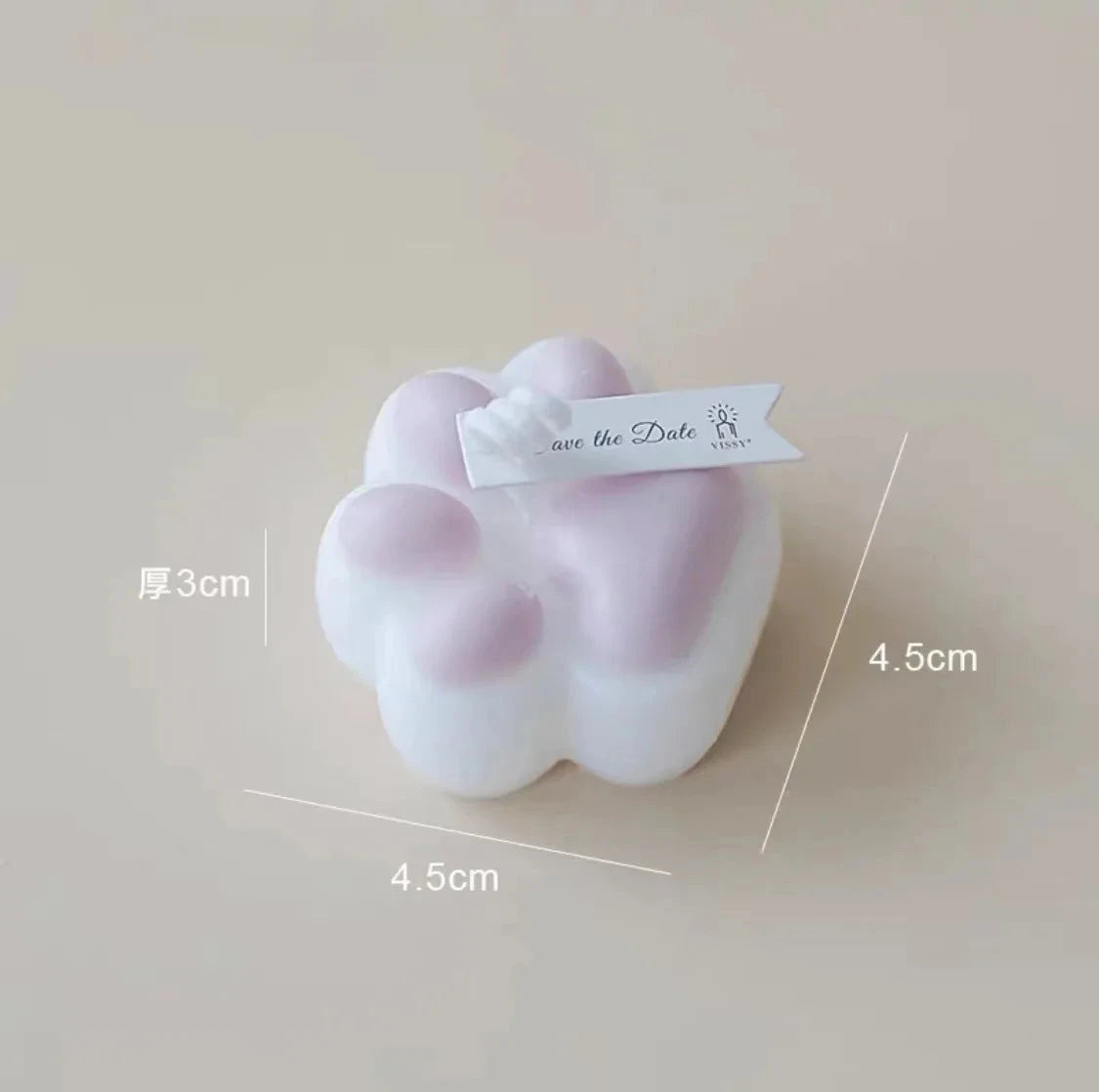 Creative Small Cat Paw Aroma Candles - Perfect Home Decoration and Birthday Gifts - candletown.net