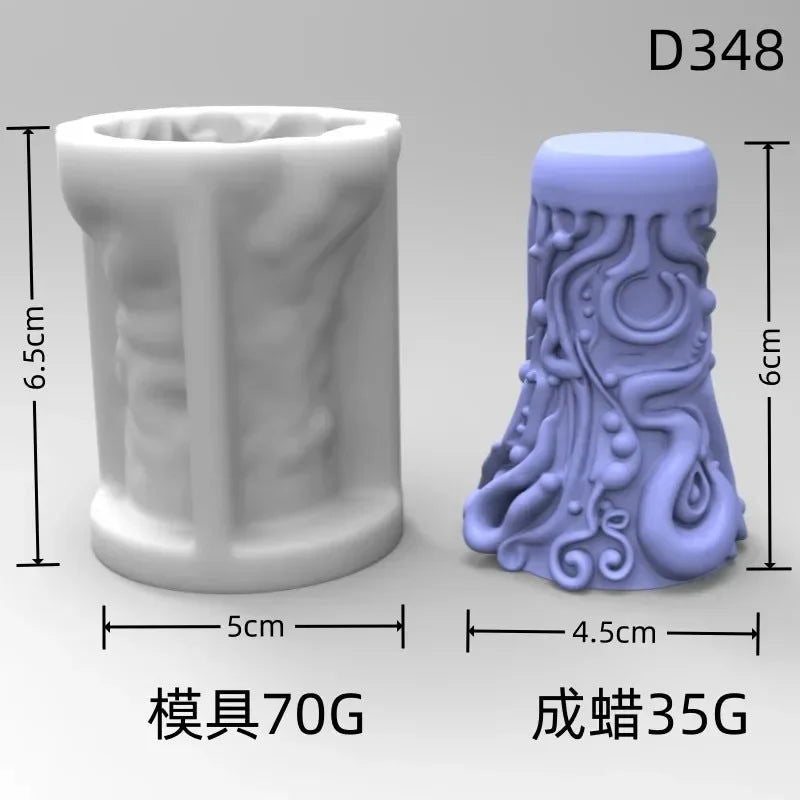 DIY Pattern Cylindrical Candle Kit – Create Personalized Candles - candletown.net