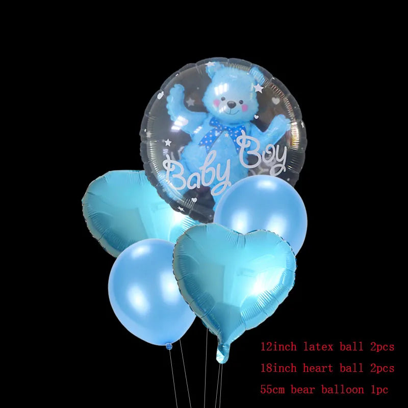 Baby Bear Bubble Balloons Set - candletown.net