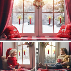 10PCS LED Christmas Tree Candles with Remote Control & Timer - candletown.net