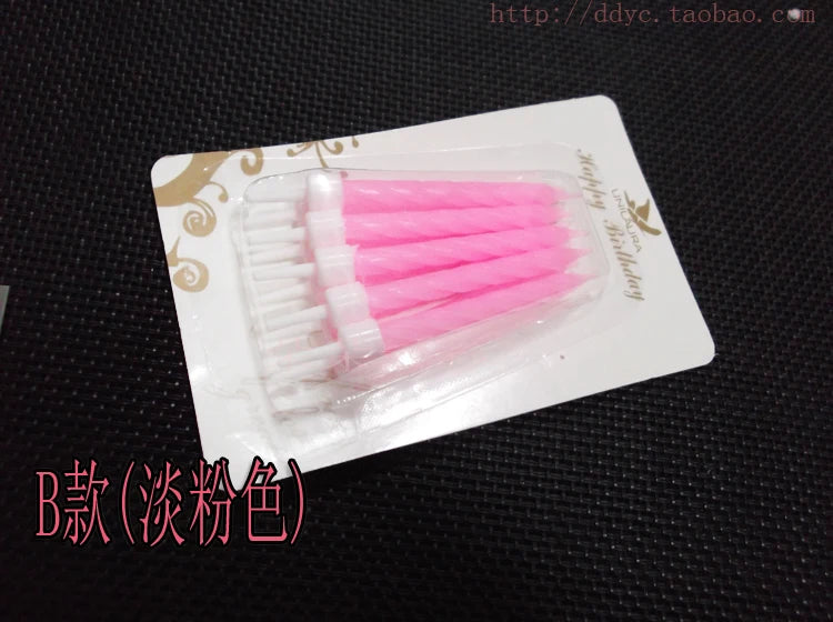 Slim Metallic Birthday Candles – Elegant Cake Topper - candletown.net