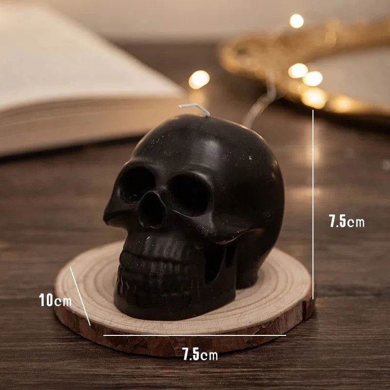 Halloween Skull Scented Candle - Handmade Aroma Candles for Home Decoration - candletown.net