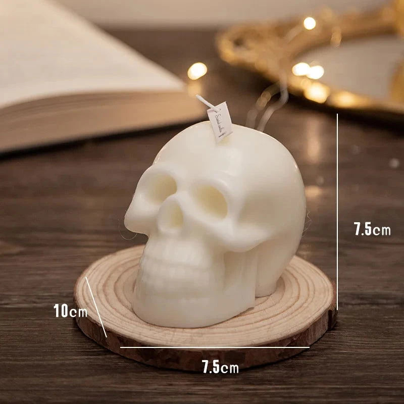 Halloween Skull Scented Candle - Handmade Aroma Candles for Home Decoration - candletown.net