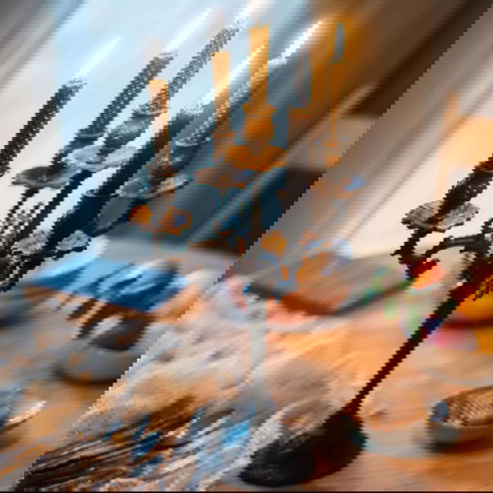 Hand-Rolled Beeswax Taper Candles - Eco-Friendly Elegance - candletown.net